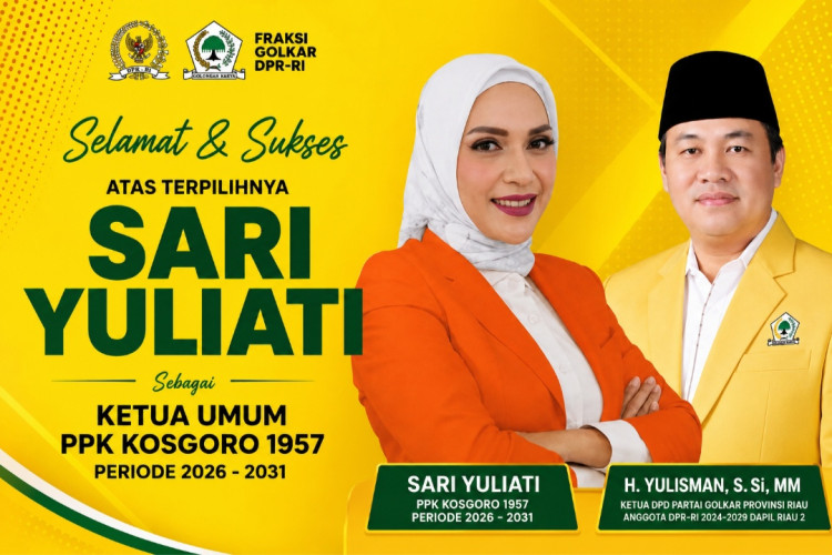 Ketua Golkar Riau Yulisman Apresiasi Terpilihnya Sari Yuliati sebagai Ketum PPK Kosgoro 1957