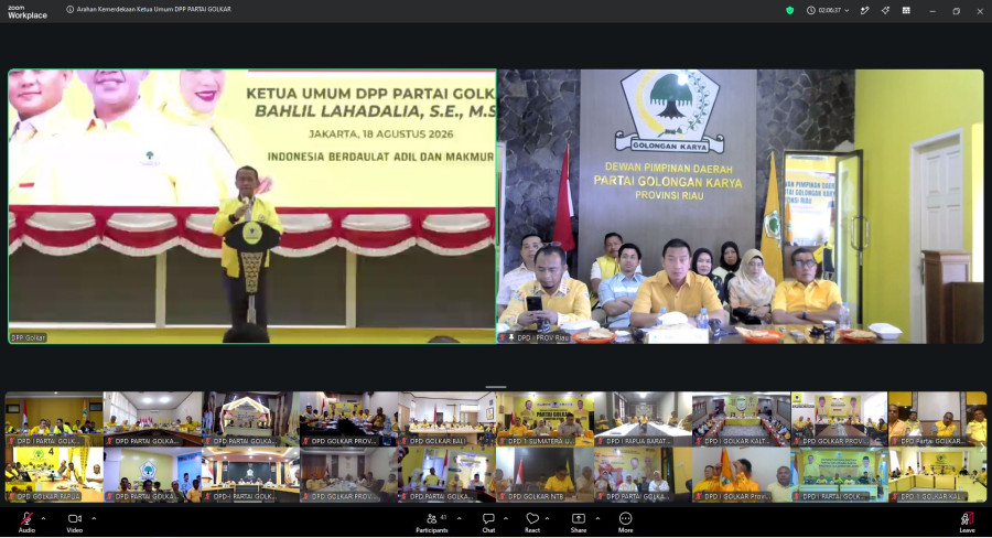 Ketum Bahlil Instruksikan Konsolidasi Rampung Oktober, Yulisman Tegaskan Golkar Riau Siap Tindaklanjuti