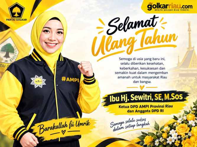 IDoa dan Harapan di Hari Ulang Tahun Hj. Sewitri, Sosok Perempuan yang Terus Mengabdi untuk Riau