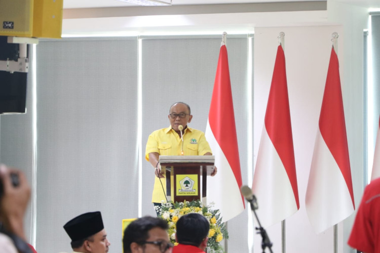 Ketua Dewan Kehormatan Golkar Aburizal Bakrie: Jangan Ada Perpecahan, Partai Golkar Harus Benar-benar Solid!