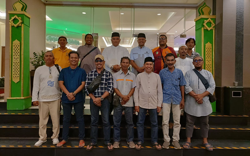 Buka Puasa Bersama, Ketua DPD Golkar Kota Dumai Ucapkan Terimakasih Kepada Wartawan