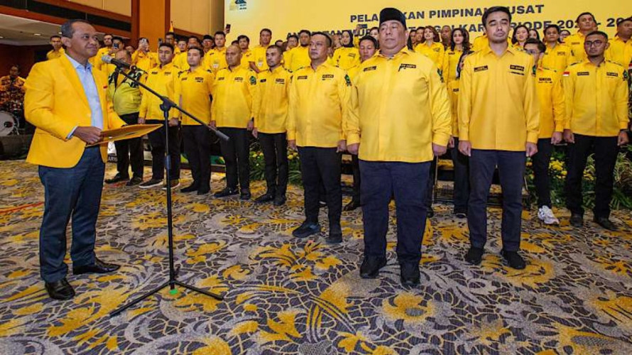 Ketum Golkar Bahlil Minta AMPG Berani Kompetitif