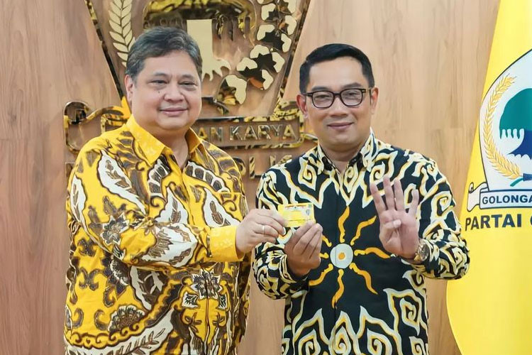 Bukan Ridwan Kamil, Golkar Tetap Dorong Airlangga Jadi Bakal Cawapres