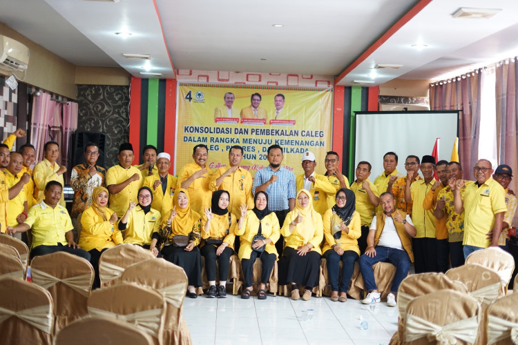 Ketua Golkar Meranti, Iskandar Pastikan Kesiapan Kader Untuk Memenangkan Pemilu