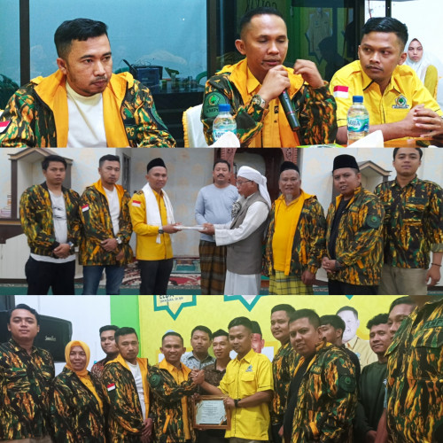 Lanjutkan Konsolidasi AMPG ke Inhu, AMPG Riau Kembali Wakaf Alquran di Mesjid  Nurul Iman