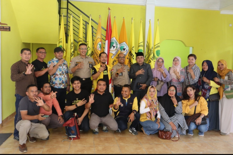 Konsolidasi BSNPG ke Pelalawan, BSNPG Harus Menjadi Tempat Kumpul Loyalis Golkar