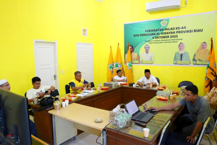 Rapat Bidang Pemenangan Pemilu Golkar Riau, Bahas Strategi 
