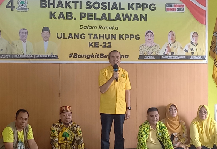 Konsolidasi ke Pelalawan, Ketua DPD Golkar Riau Tegaskan Maju Pilgubri Periode ke 2