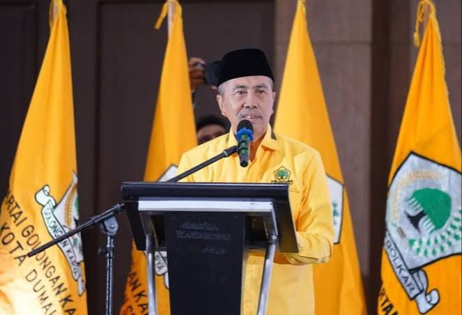 Ketua DPD Golkar Riau Masih Tak Terkalahkan di Survei Pilgubri