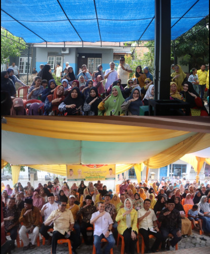 Silaturahmi Dua Titik Kota Pekanbaru, Ketua DPD Riau Sampaikan Komitmen Politiknya