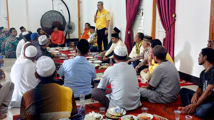 Tokoh Masyarakat Sorek Pelalawan Kembali Bertekad Menangkan Syamsuar