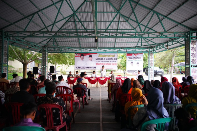 Warga Ujung Batu Rohul Siap Menangkan SUWAI Untuk Pilgubri November Mendatang