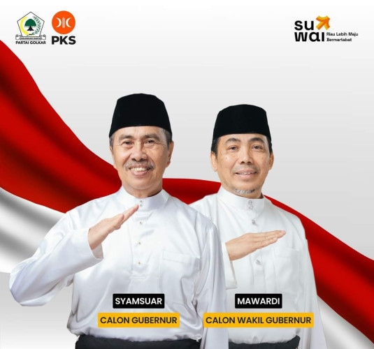 Paslon SUWAI Hadiri Media Expo SPS Riau 2024, Tekankan Urgensi Kolaborasi Media dan Pemerintah