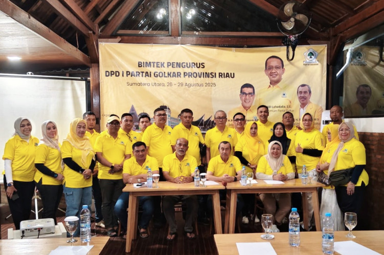 DPD Golkar Provinsi Riau Gelar Bimtek Pengurus di Sumatera Utara, Kawal Amanah Organisasi