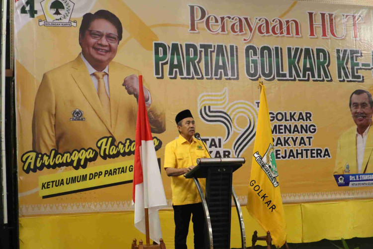 Ketua DPD Golkar Riau Instruksikan Kader Turun Sapa Masyarakat