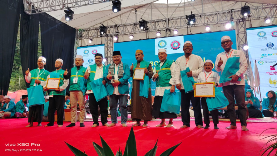 Riau Juara Umum Jambore DAI Nasional Desa Madani Parmusi, Gubri Syamsuar Ucapkan Selamat