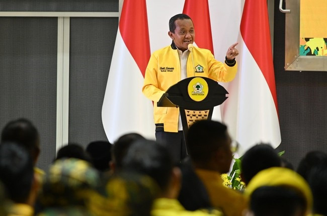 IKetum Bahlil Lahadalia : Golkar Harus Tingkatkan Kapasitas Kader untuk Tambah Perolehan Kursi DPR