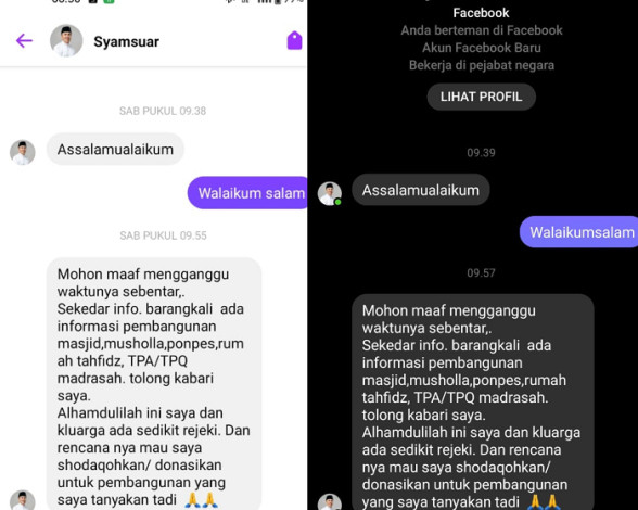 Jelang Pilgubri, Muncul Akun Bodong Mengatasnamakan Ketua DPD Golkar Riau