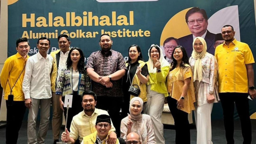 Sovia Septiana, Alumni Angkatan Pertama Golkar Institute Wakilkan Caleg Terpilih dari Riau Hadiri Halalbihalal di Jakarta
