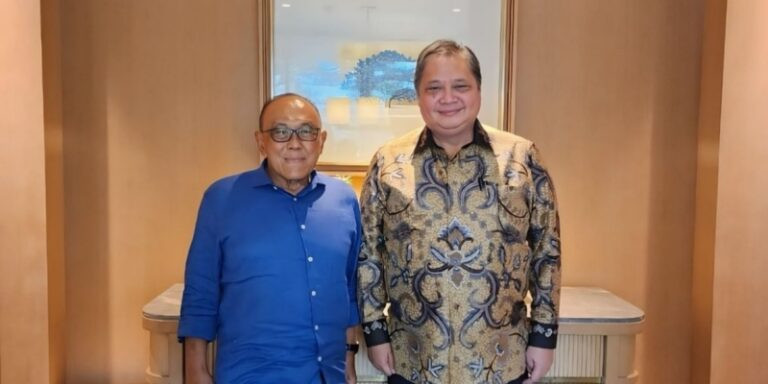 Ketum Airlangga Hartarto Bertemu Aburizal Bakrie, Partai Golkar Makin Solid Jelang Pilkada 2024