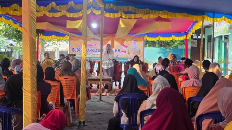 IAnggota Komisi X DPR RI Dr Karmilasari Serap Aspirasi Warga Tangkerang Selatan, Soroti Fasilitas Pendidikan dan Beasiswa
