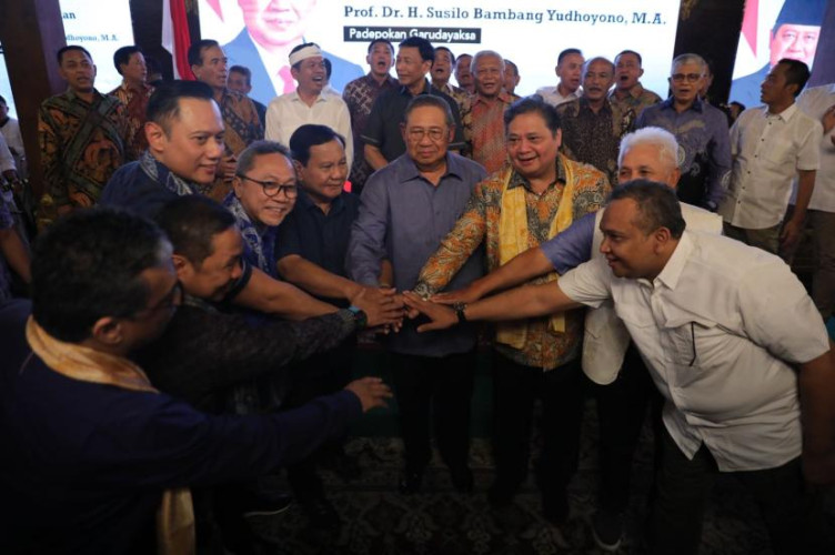 Ketum Airlangga Hartarto Sambut Baik Gabungnya Demokrat ke Koalisi Indonesia Maju