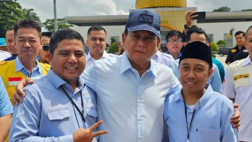 Lusa, Konsolidasi & Deklarasi Prabowo-Gibran di Rawang Sari Pelalawan