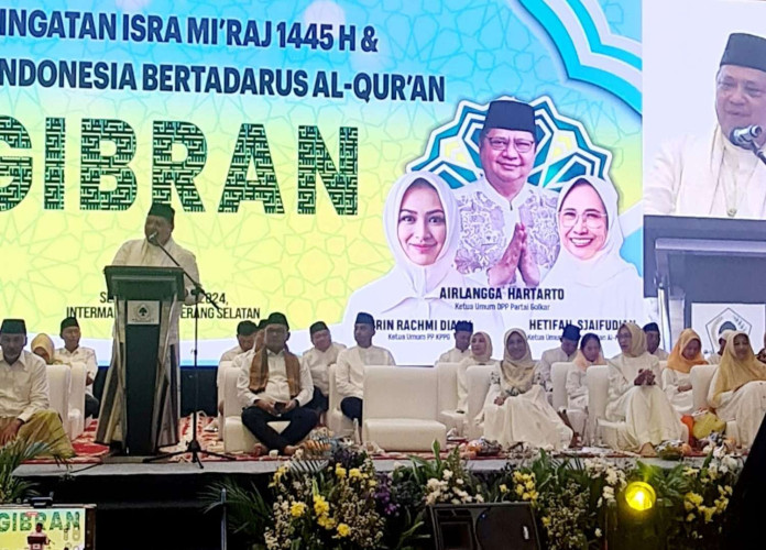 Ketum Airlangga Luncurkan Program Golkar Indonesia Bertadarus Al-Quran