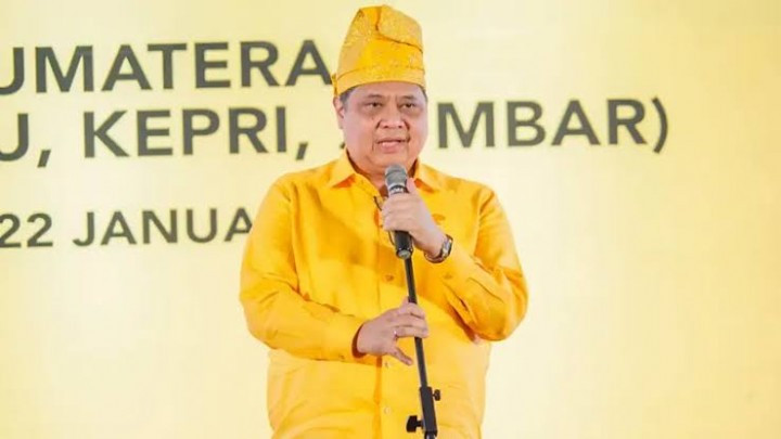 Ketum Golkar Airlangga Akan Kunjungi Riau, Ini Agendanya