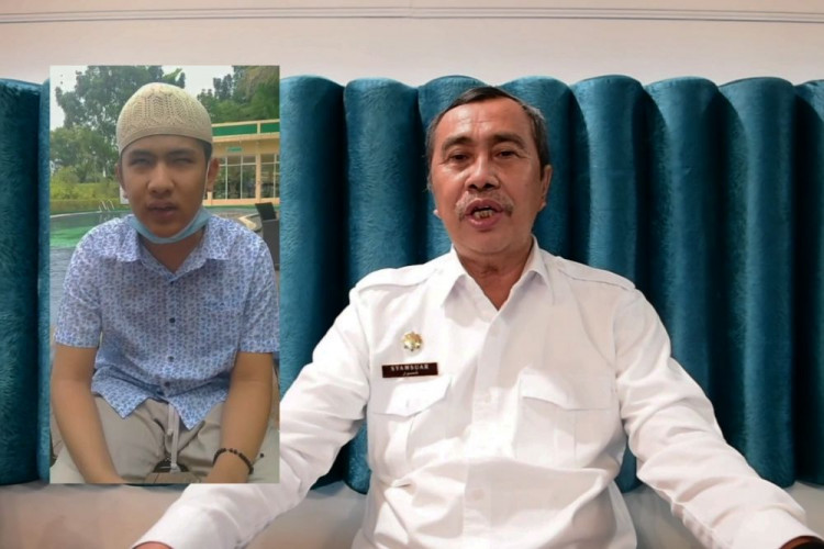 Gubernur Riau : Dukung Faiz, Hafiz Alquran 20 JUZ asal SLB Dumai Juara DAI Spesial Indonesia 2021!