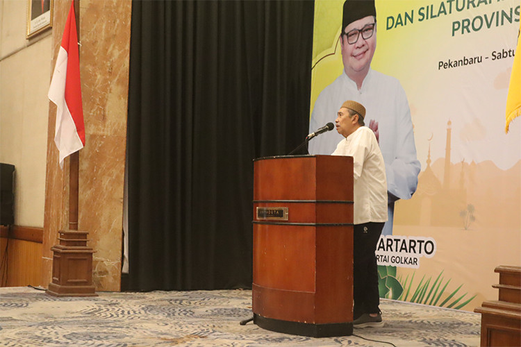 Ketua DPD I Golkar Riau Apresiasi Kerja Keras Seluruh Caleg di Pemilu 2024